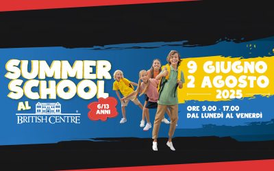 Novità estate 2025: Summer School al British Centre di Frascati